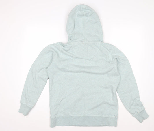 Fat Face Women's Blue Hoodie, UK 8, Cotton Blend, Casual