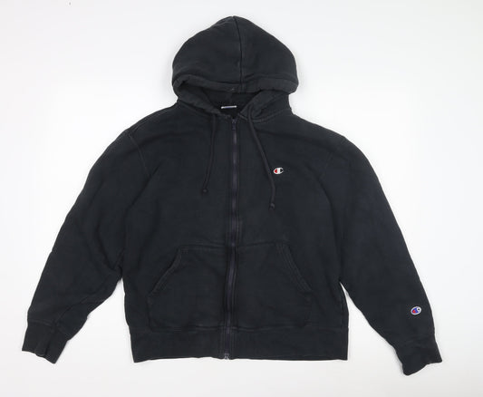 Champion Men's Black 2XL Full Zip Hoodie