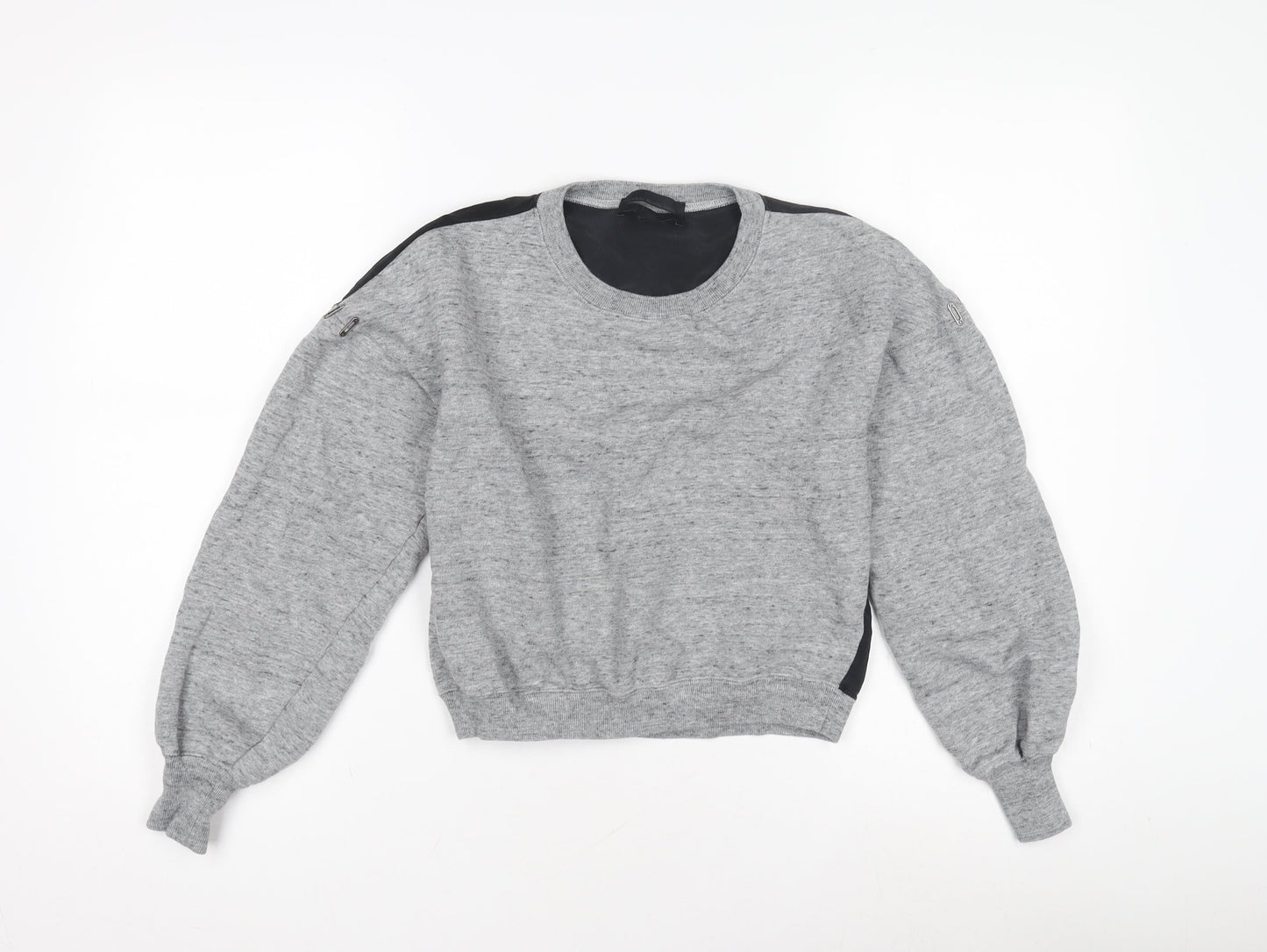 Diesel Women's Grey Sweatshirt, XS, Crew Neck