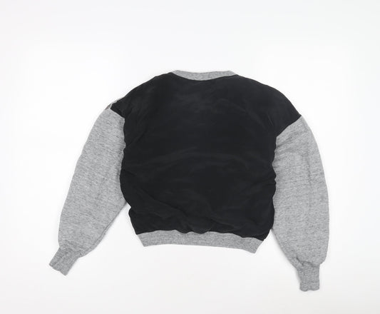 Diesel Women's Grey Sweatshirt, XS, Crew Neck