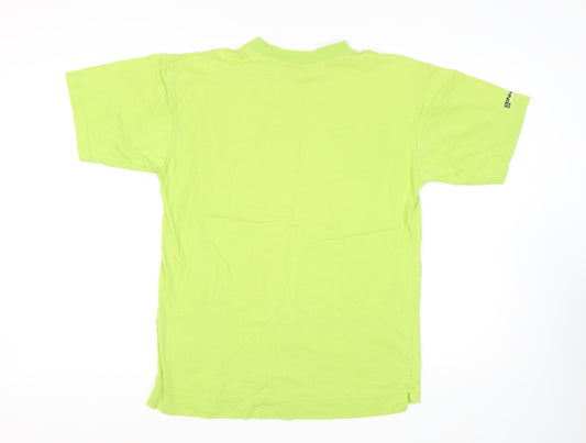 Donnay Men's Green Crew Neck Medium T-Shirt