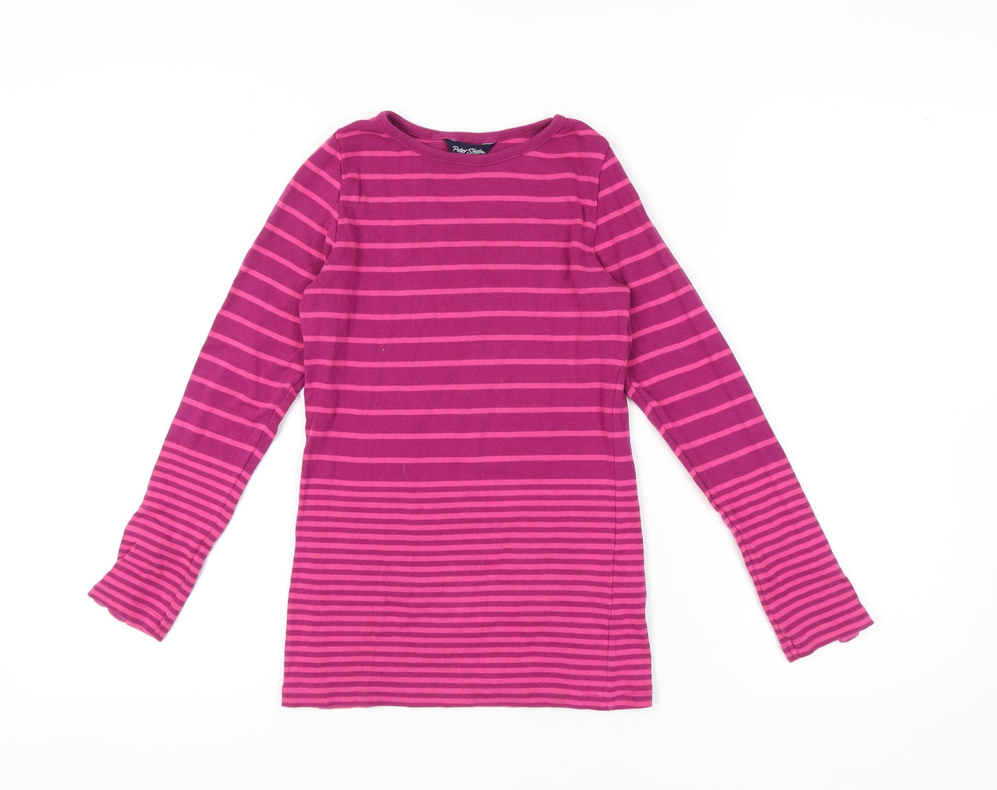 Peter Storm Women's Pink Striped Long Sleeve Top