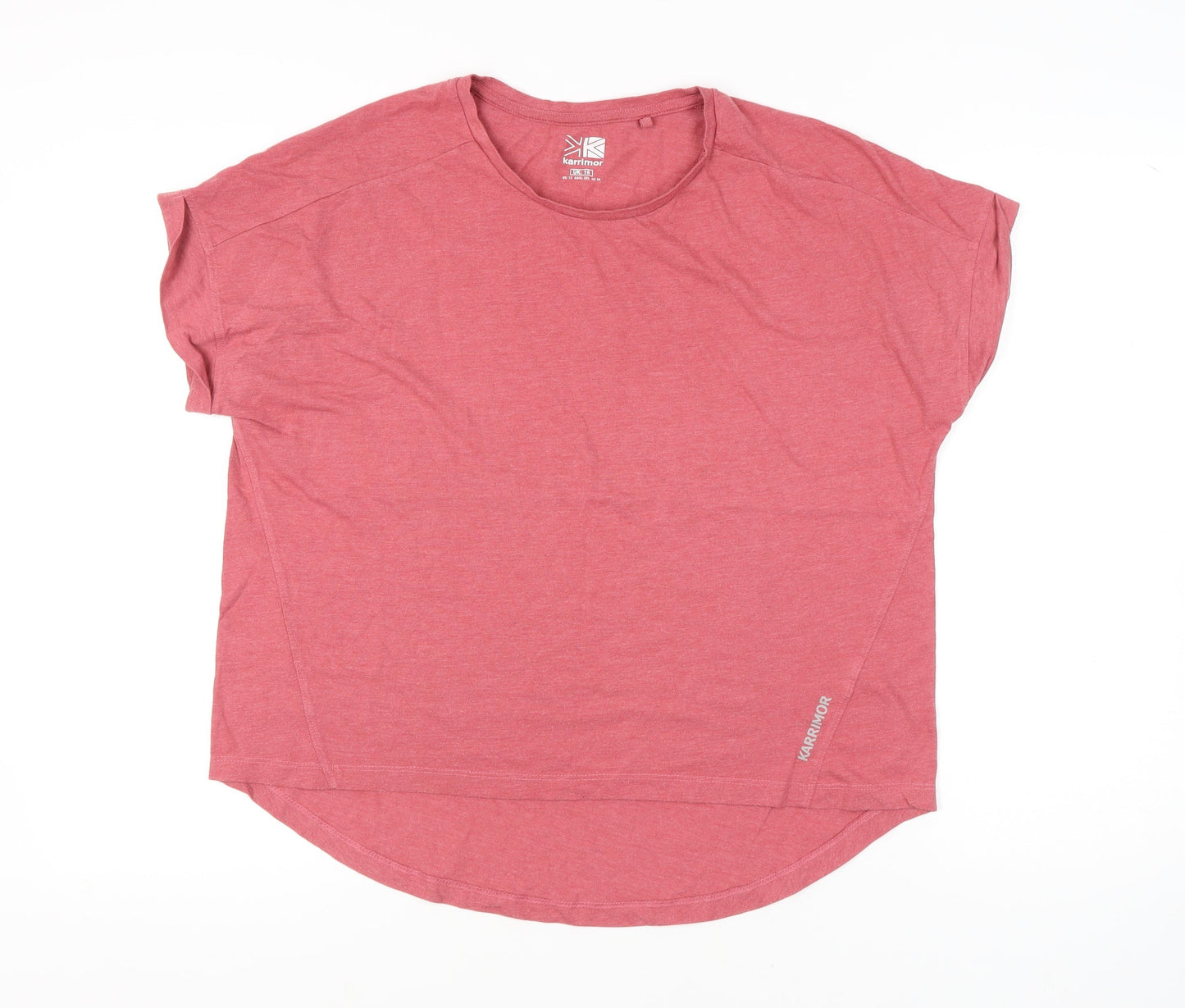 Karrimor Women’s Red Cotton Blend T-Shirt, Size 16
