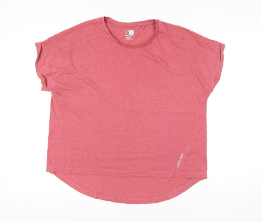 Karrimor Women’s Red Cotton Blend T-Shirt, Size 16