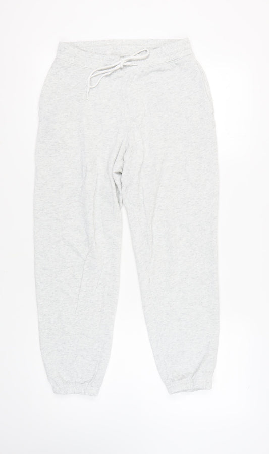 Hollister Women's Grey Jogger Trousers Size M