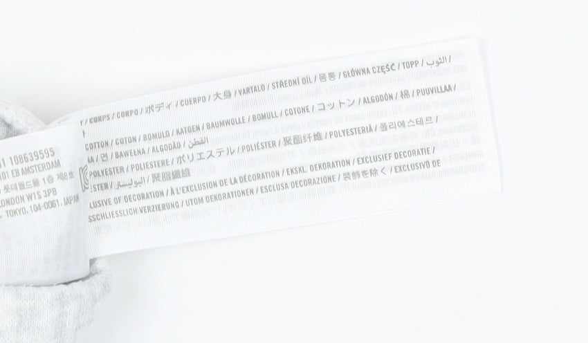 Hollister Women's Grey Jogger Trousers Size M