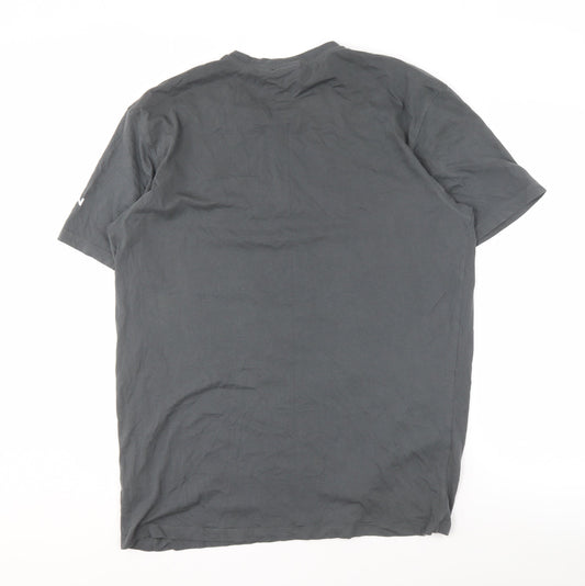 Hakro Men's Black XL Graphic Print T-Shirt