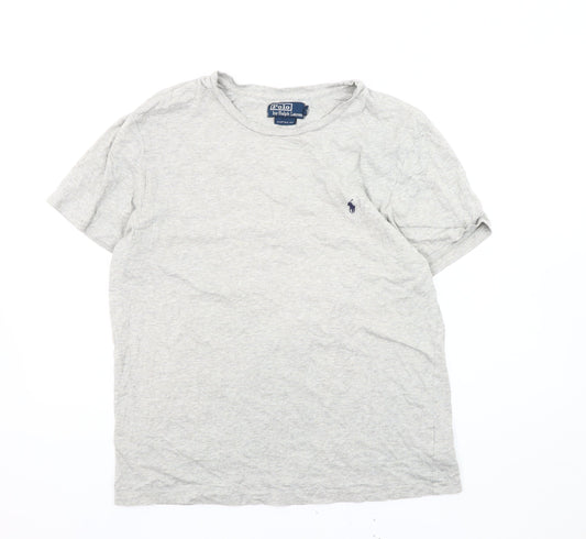 Polo Ralph Lauren Men's Grey Crew Neck T-Shirt Size L
