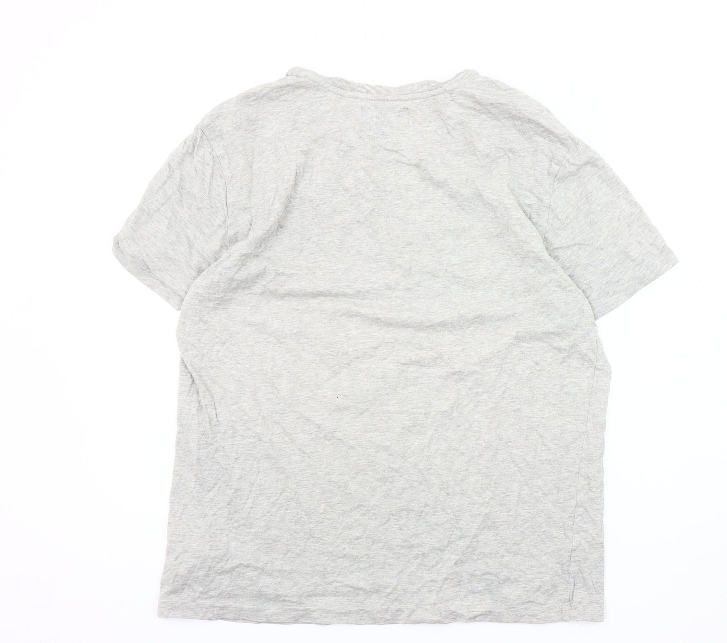 Polo Ralph Lauren Men's Grey Crew Neck T-Shirt Size L
