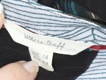 White Stuff Women's Multicoloured Dress, Size 16