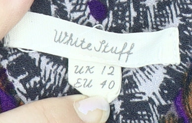 White Stuff Women's Multicoloured Dress Size 12