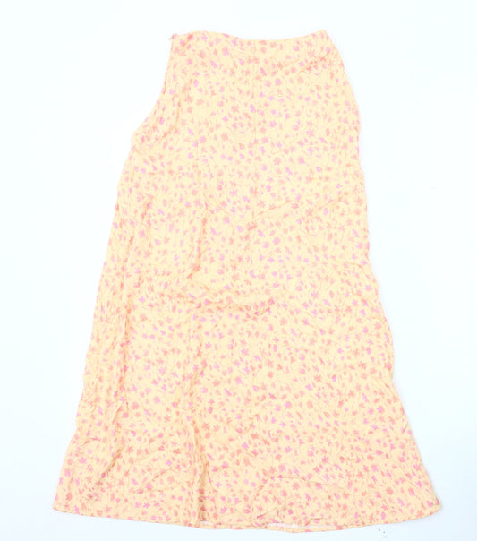 Pull&Bear Women’s Multicoloured Floral Midi Skirt