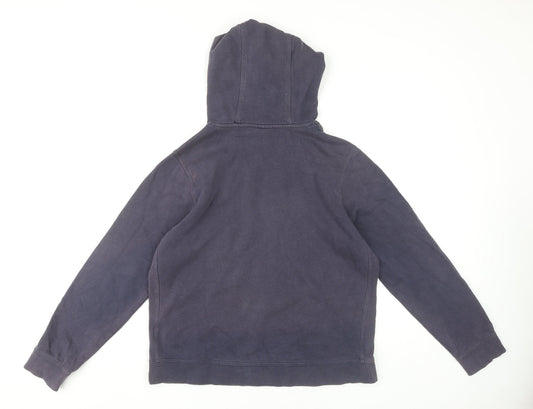 Nike Blue Boys Hoodie, 13-15 Years, Pullover, Logo Accent