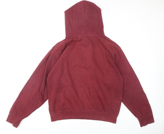 Oxford University Men's Red XL Pullover Hoodie