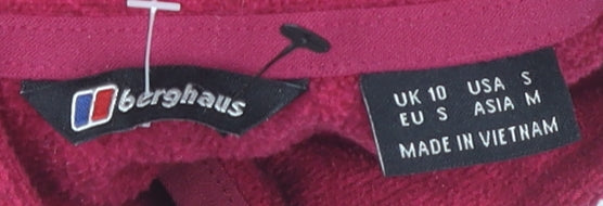 Berghaus Women's Red Fleece Sweatshirt Size S