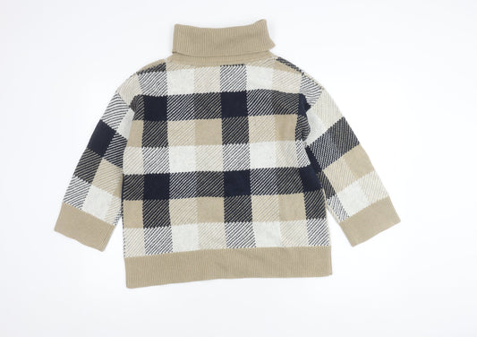 Hobbs Women's Multicoloured Roll Neck Jumper L