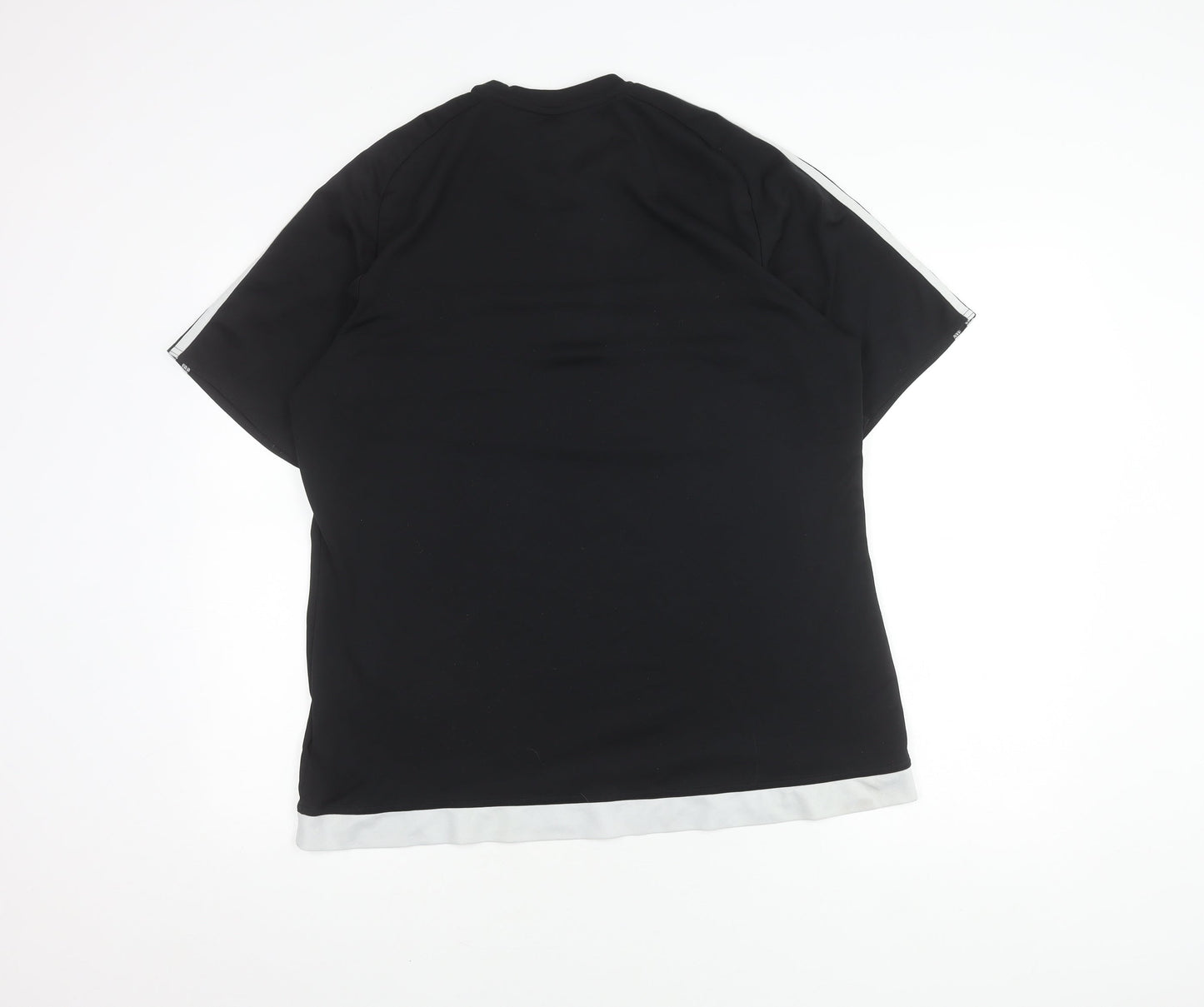 adidas Men's Black XL Gym T-Shirt - Lightweight & Breathable