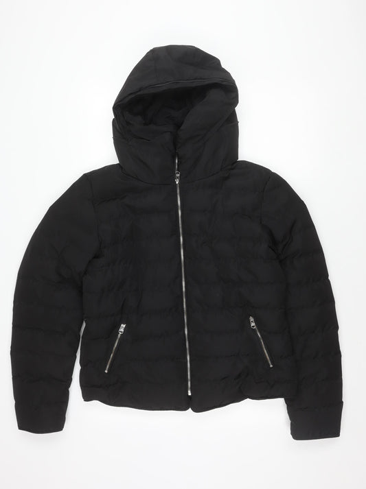 Tokyo Laundry Women's Black Puffer Jacket Size 12