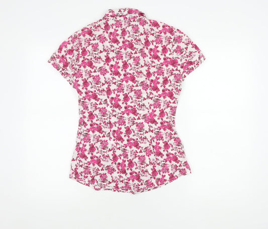 Hawes & Curtis Women's Multicoloured Floral Shirt, Size 10