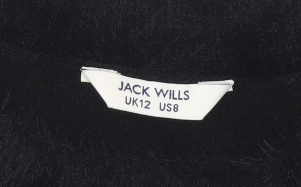 Jack Wills Women’s Black Cropped Sleeveless Tank