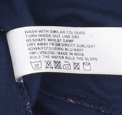 Fat Face Women's Multicoloured Floral Halter Dress