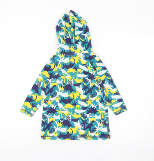 John Lewis Boys Dinosaur Print Hoodie Multicoloured 3 Years