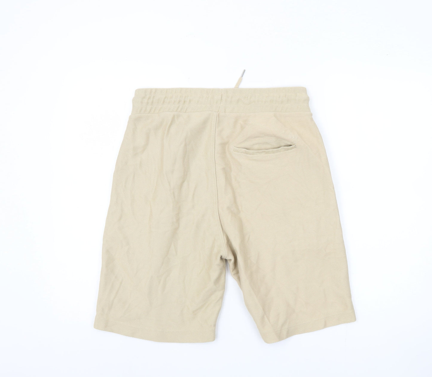 Kin Men's Beige Sweat Shorts, M, Casual Comfort