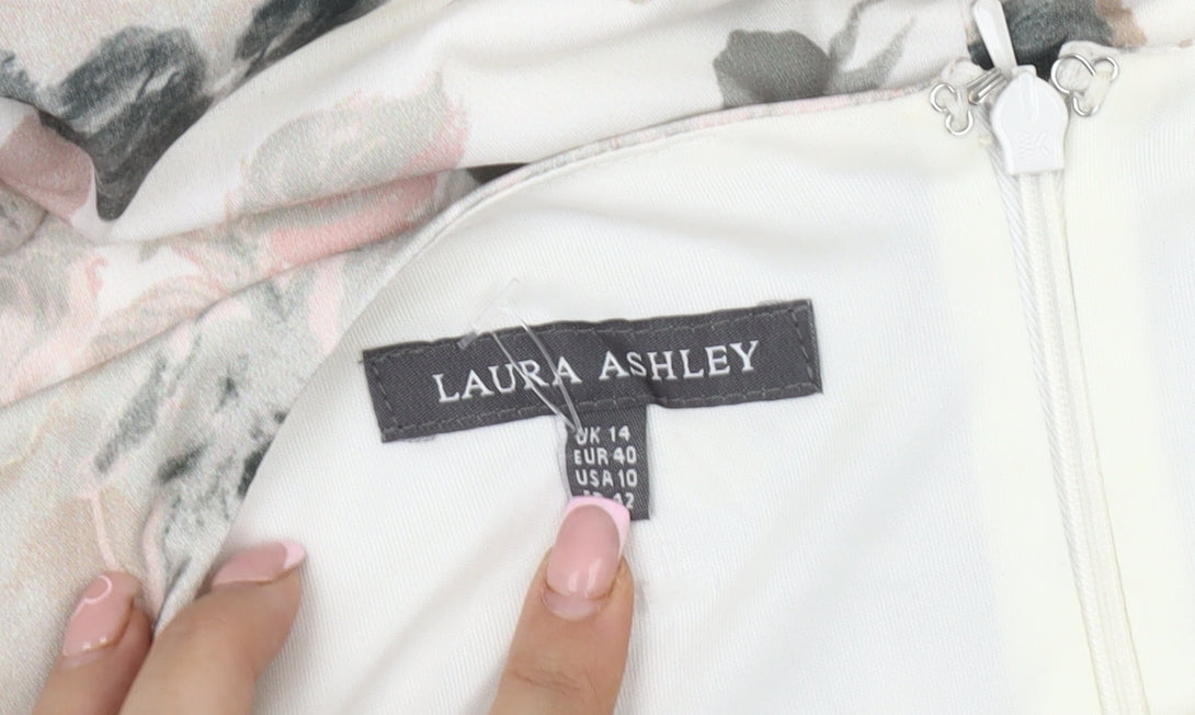 Laura Ashley Women's Multicoloured Floral Dress
