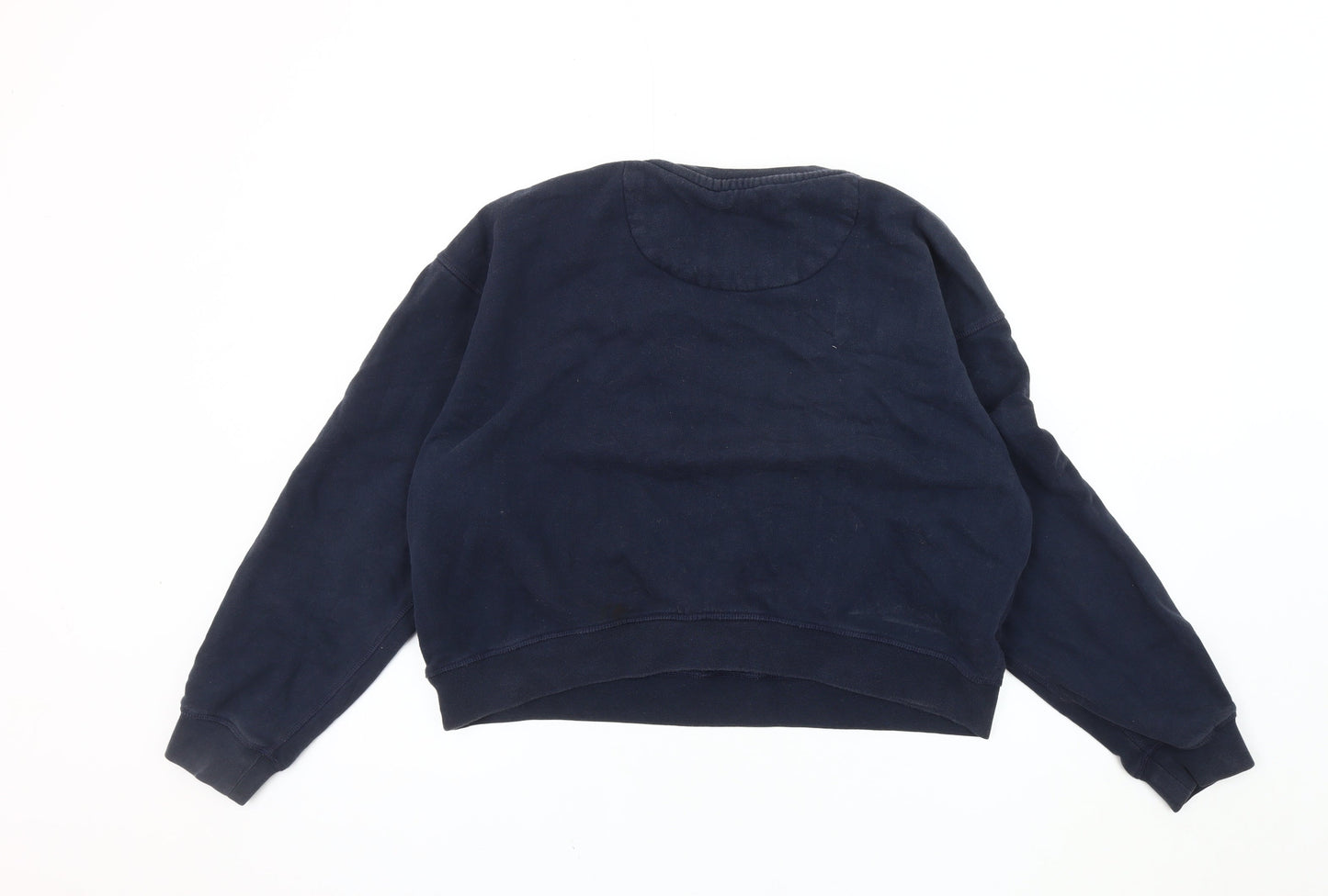 Jack Wills Women's Navy Sweatshirt UK 12 Cotton Blend