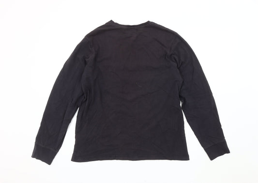 Complices Eagle Men's Black Long Sleeve T-Shirt MT