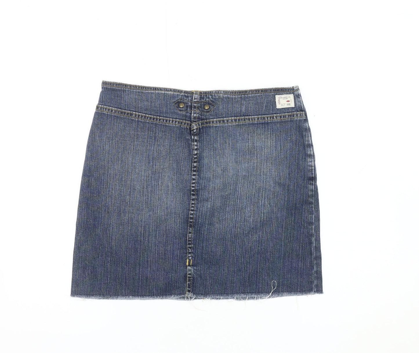 Lee Cooper Women's Denim Blue Pencil Skirt Size 10
