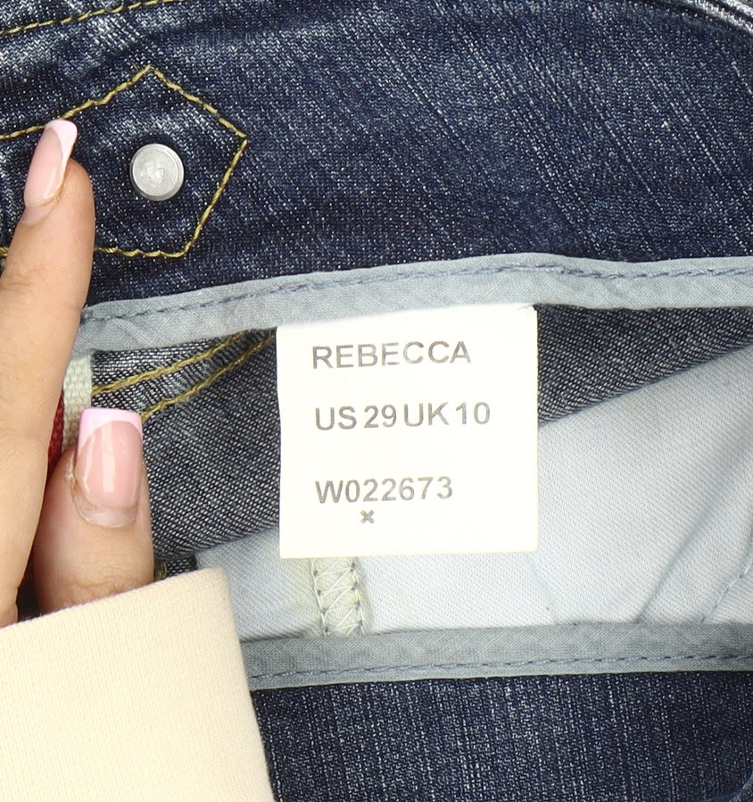 Lee Cooper Women's Denim Blue Pencil Skirt Size 10