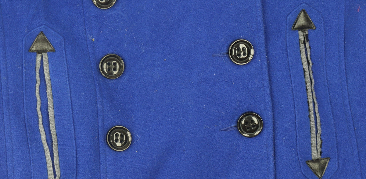 Additional view of Red Herring Women's Blue Pea Coat - Size Unknown