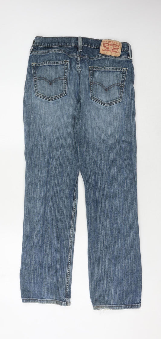 Levi Strauss Men's Blue Straight Jeans Size M