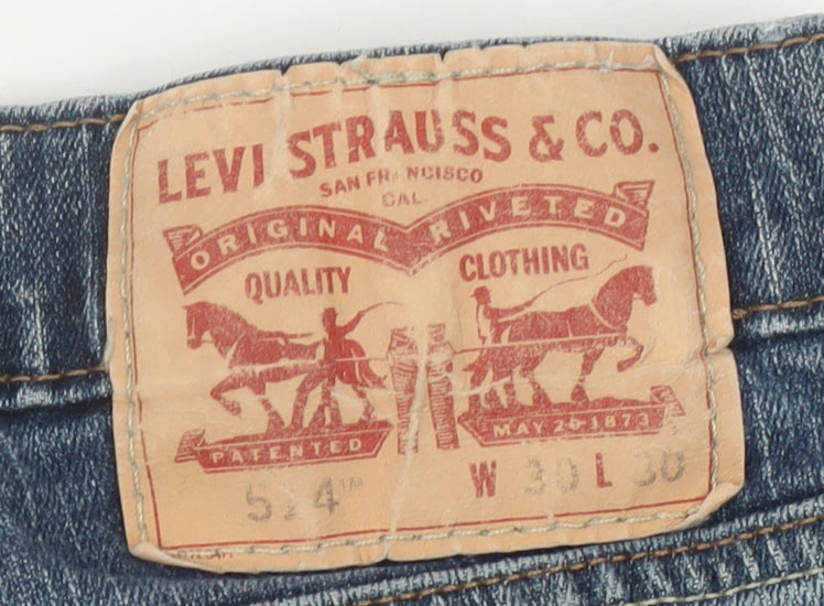 Levi Strauss Men's Blue Straight Jeans Size M