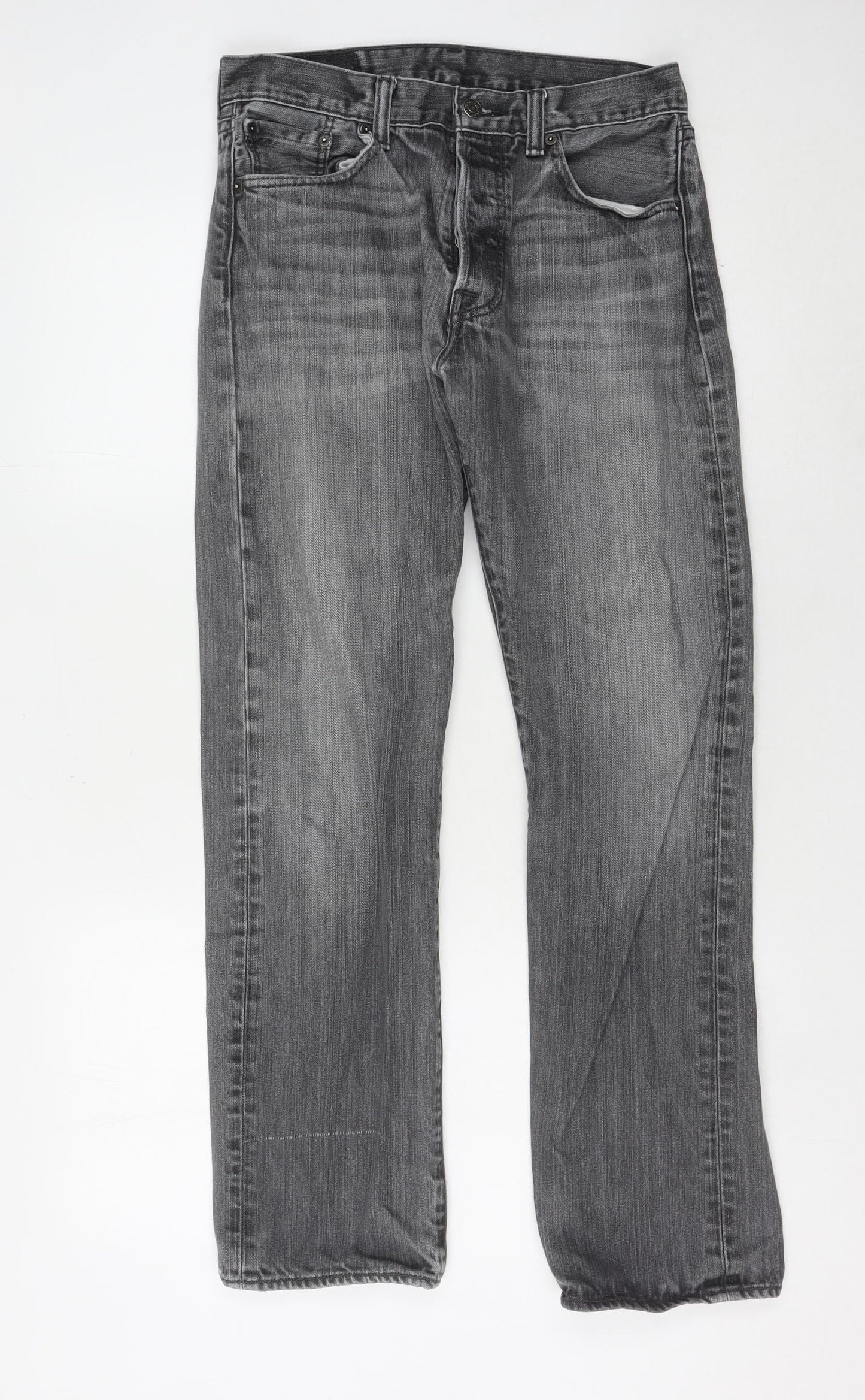 Levi Strauss & Co. Men's Grey Straight Jeans Size 30