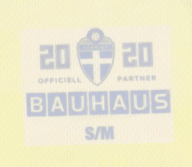 Bauhaus Sweden Home Jersey, Yellow, Size S/M, Short Sleeves