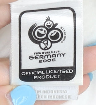 Adidas Womens FIFA World Cup Germnay 2006 White Shirt 14 Short Sleeves