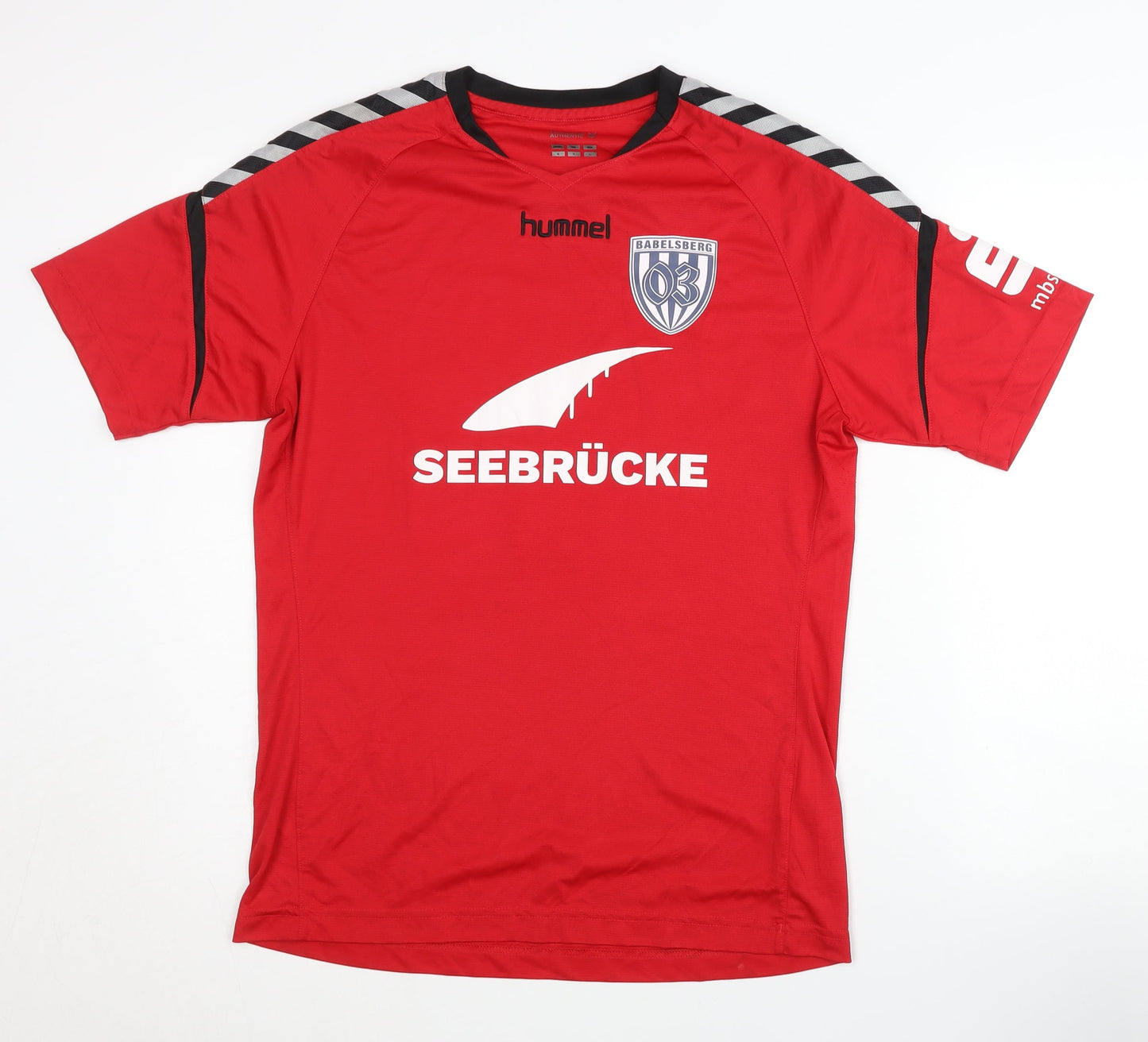 Hummel Babelsberg 03 Adult Red M Away Shirt Short Sleeves