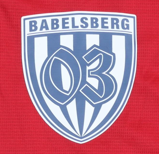 Hummel Babelsberg 03 Adult Red M Away Shirt Short Sleeves