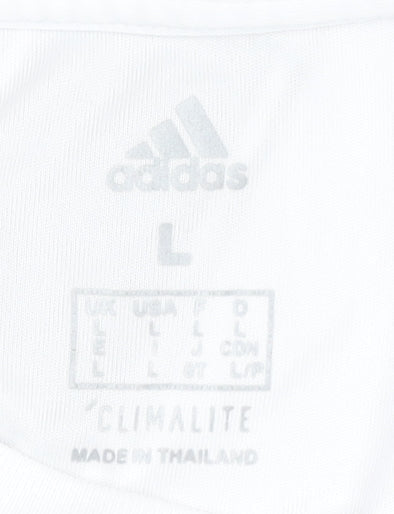 Adidas Adult L Real Madrid Home Shirt Hazard White