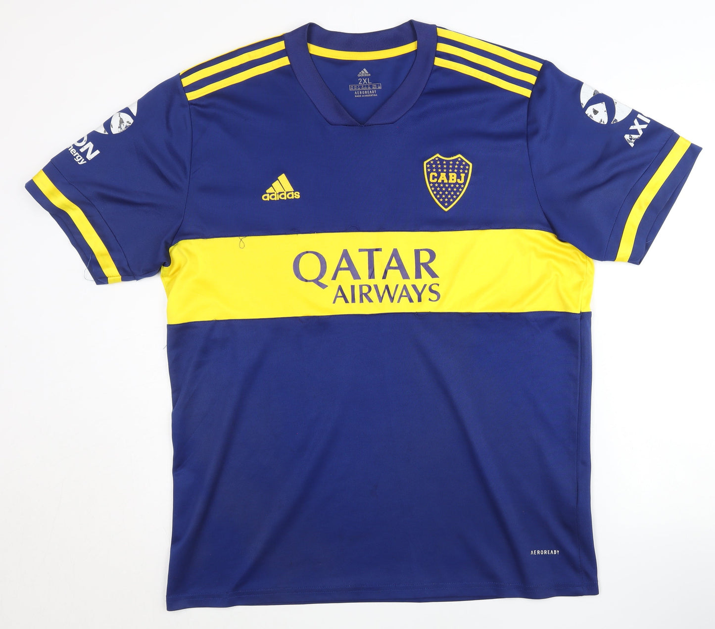 Adidas XXL CABJ Adult Blue Home Shirt - Short Sleeve