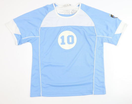 Argentina FIFA World Cup 2006 Home Shirt M Blue Short Sleeves