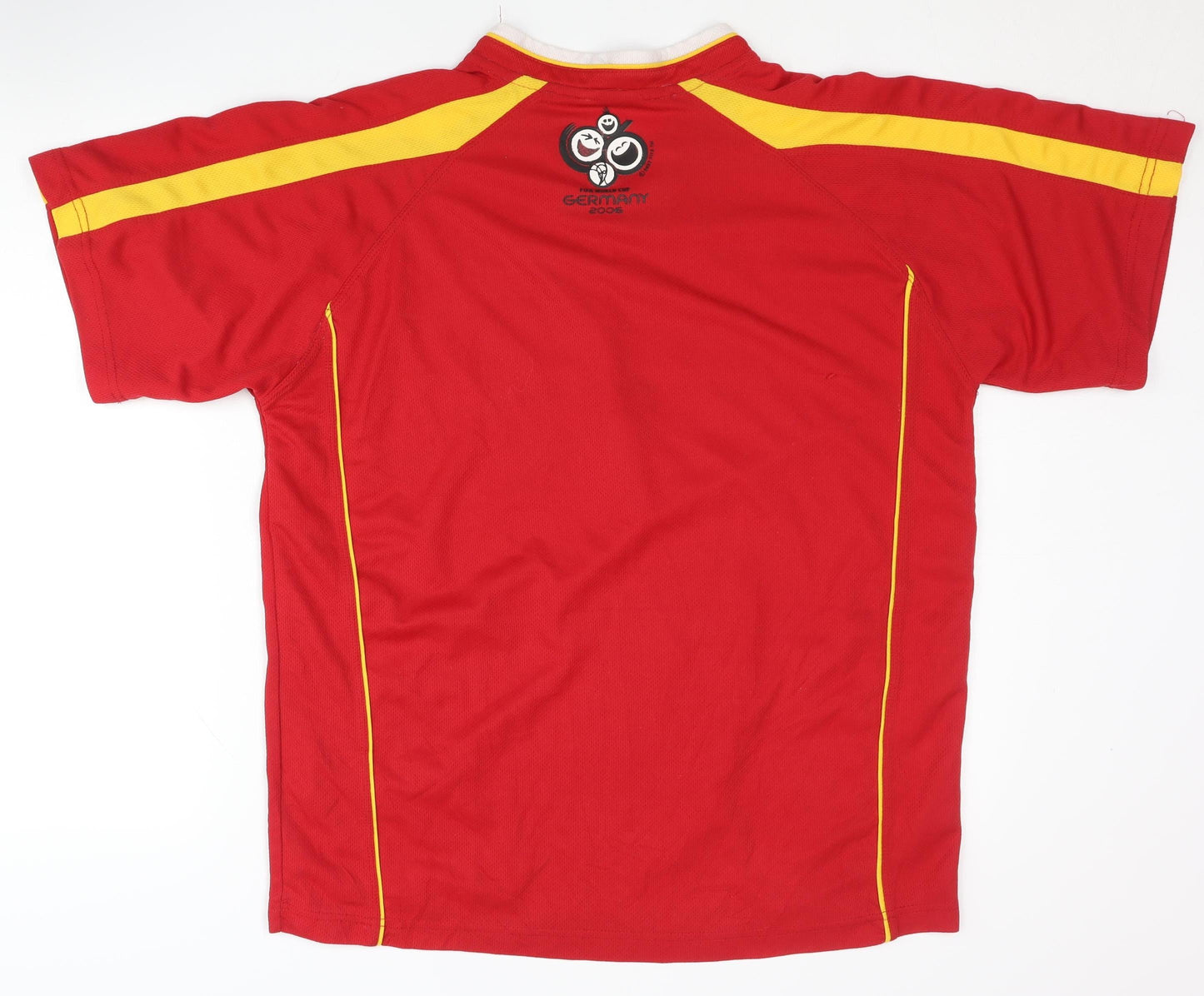 Spain 2006 FIFA World Cup Red Home Shirt L Adult