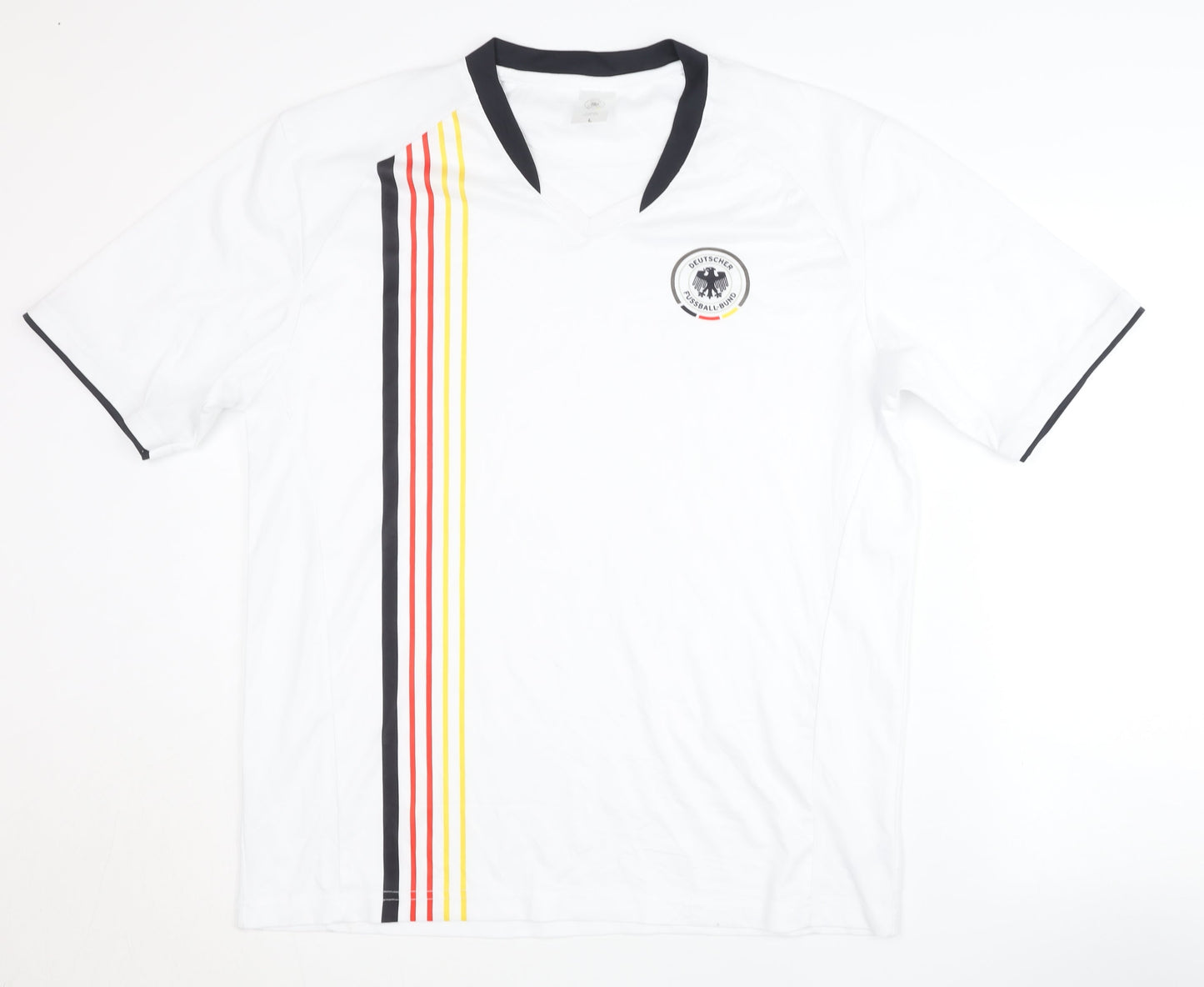 Adidas Germany Home Shirt Adults White L Short Sleeves
