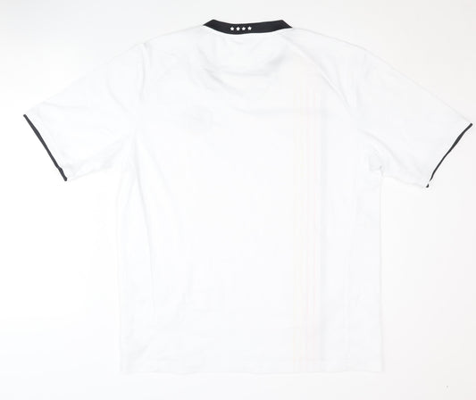 Adidas Germany Home Shirt Adults White L Short Sleeves