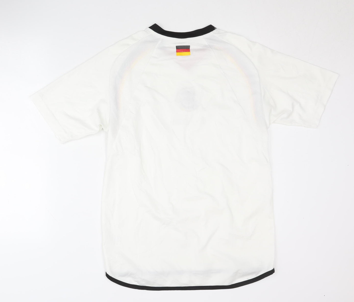 DFB Adult White Short Sleeve Home Shirt - Size S