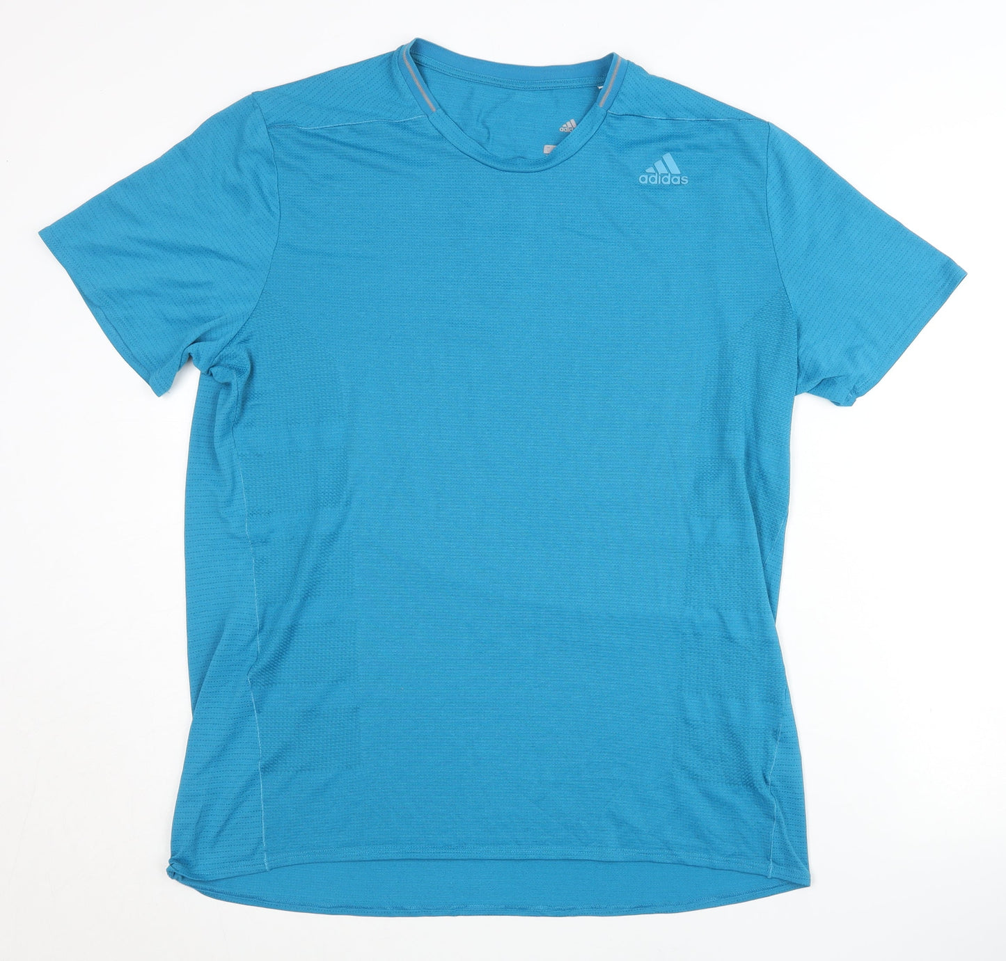 Adidas Men's Blue Running T-Shirt L Athletic