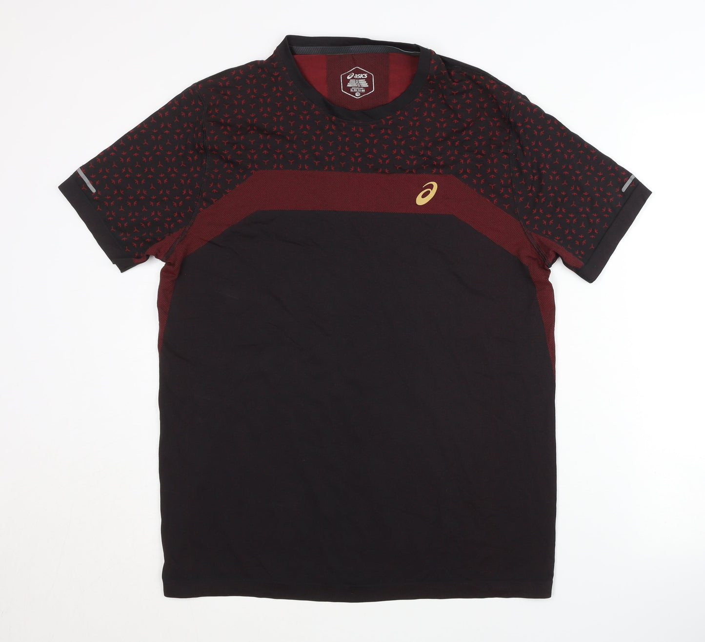 Asics Men's Black XL Athletic T-Shirt