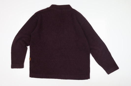 Fat Face Men's Purple Pullover Sweatshirt - Size M